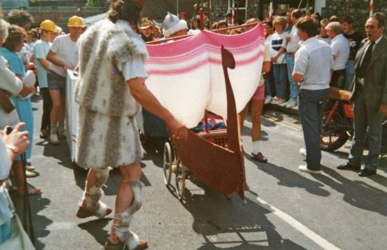 St Margaret's Pram Race. 1988