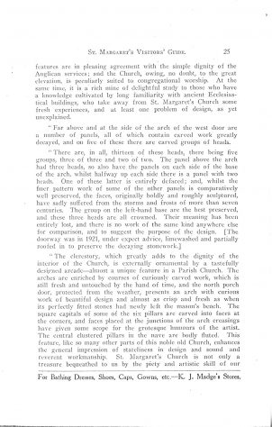 St Margaret's-at-Cliffe Guide 1925, pages 25-36