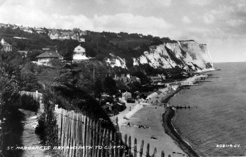 St Margaret's Bay from Ness Point. 1920s