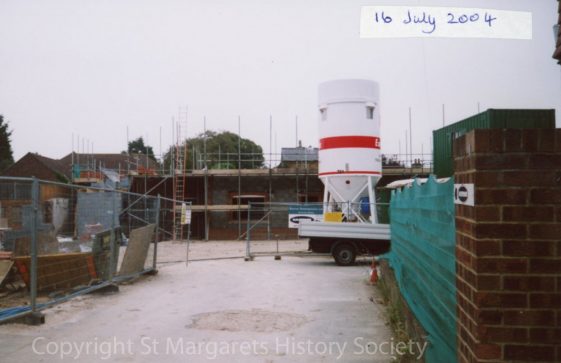Site of the former Knoll Garage, High Street.  16 July 2004