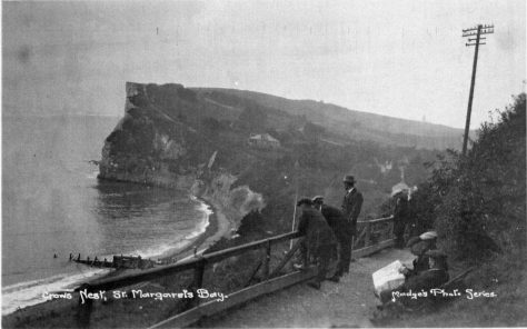 Crow's Nest to Ness Point, St Margaret's Bay.  c1930