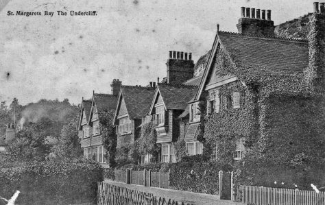 Adcock's Villas The Undercliff. sent to Mr EW Newman. postmarked 22 August 1906