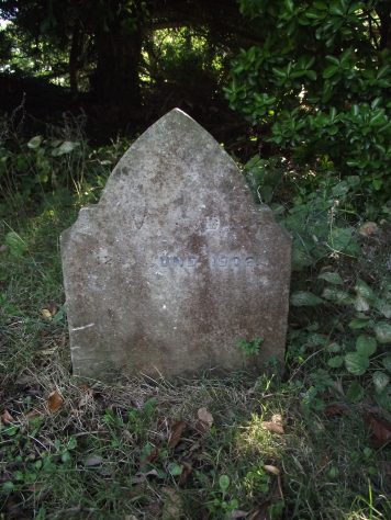 Gravestone of VD