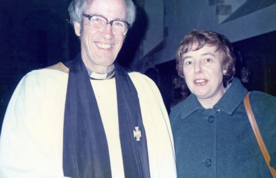 Induction Service of the Rev Christopher Wayte at St Margaret's Church. December 1985