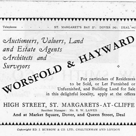 Advertising booklet for St Margaret's Bay Hotel. 1930s