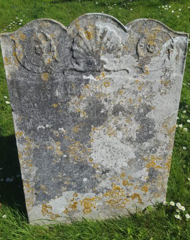 Gravestone of HAMBROOK Margaret 1788.