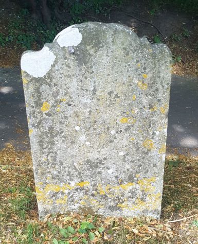 Gravestone of FEARN Ann 1785; FEARN John 1800