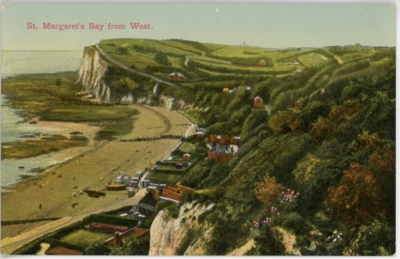 St Margaret's Bay from The Leas. Pre 1939