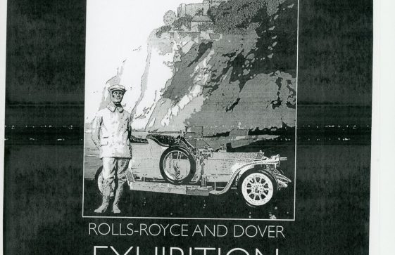 Advertising for the Rolls-Royce And Dover Exhibition. 31 May - 05 September 2010