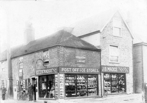 High Street, Madge's Stores. c.1900