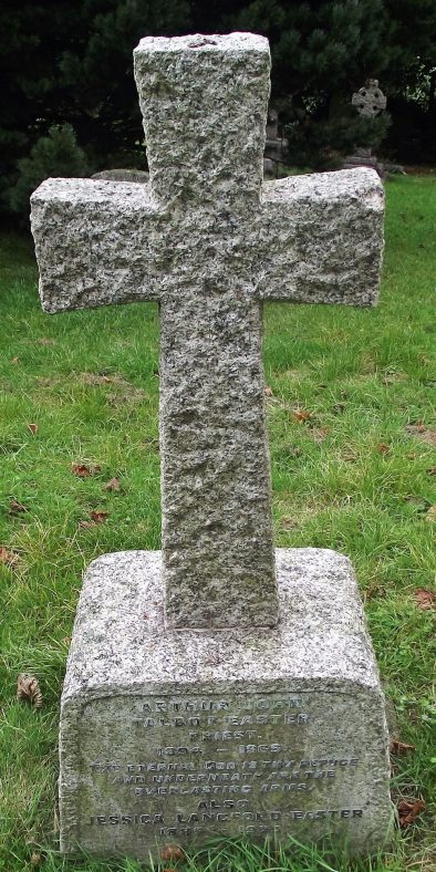 Gravestone of EASTER Arthur John Talbot 1969; EASTER Jessica Langford 1973 | Dawn Sedgwick
