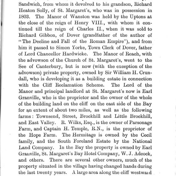 'St Margaret's Visitors Guide' by John Bavington Jones. nd, pages 23 - 31 | John Bavington Jones
