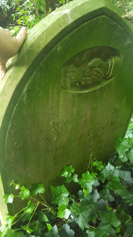 Gravestone of BAKER Horton 1906; BAKER Bathsheba 1916 | Dawn Sedgwick