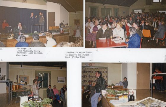 Auction of Auctions at the village hall. 23rd May 1986